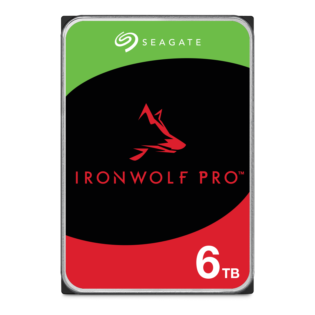 SEAGATE IRONWOLF PRO HDD3.5"6TB 7200RPM